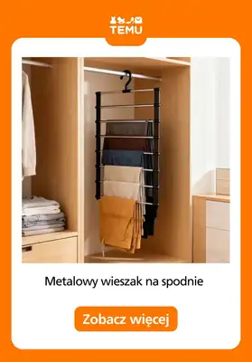Temu - gazetka promocyjna Szafa i przechowywanie prania od poniedziałku 29.06  - strona 4