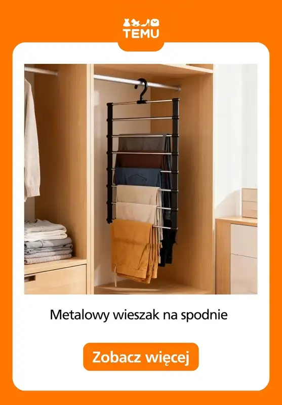 Temu - gazetka promocyjna Szafa i przechowywanie prania od poniedziałku 29.06  - strona 4