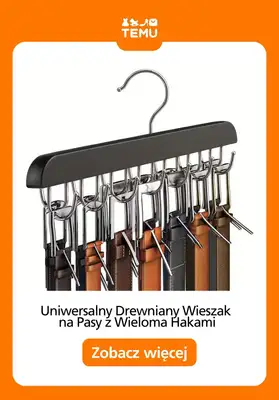Temu - gazetka promocyjna Szafa i przechowywanie prania od poniedziałku 29.06  - strona 12