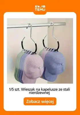 Temu - gazetka promocyjna Szafa i przechowywanie prania od poniedziałku 29.06  - strona 9