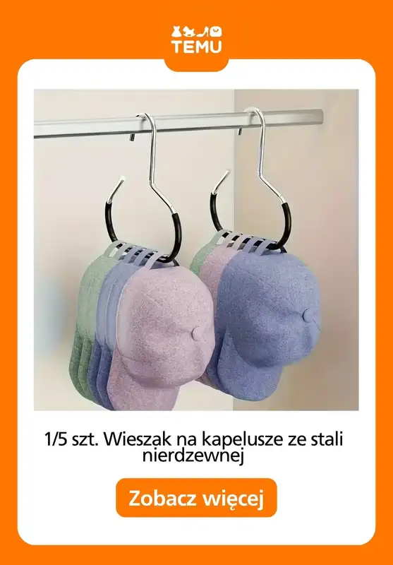 Temu - gazetka promocyjna Szafa i przechowywanie prania od poniedziałku 29.06  - strona 9