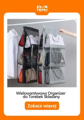 Temu - gazetka promocyjna Szafa i przechowywanie prania od poniedziałku 29.06  - strona 5
