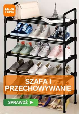 Temu - gazetka promocyjna Szafa i przechowywanie prania od poniedziałku 29.06 