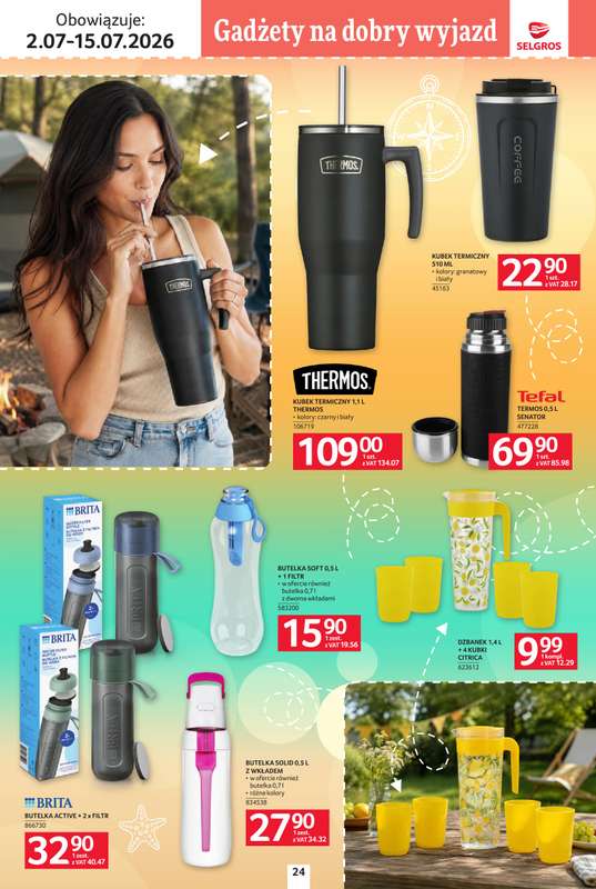 Selgros - gazetka promocyjna Katalog Urlop od czwartku 02.07 do środy 15.07 - strona 24