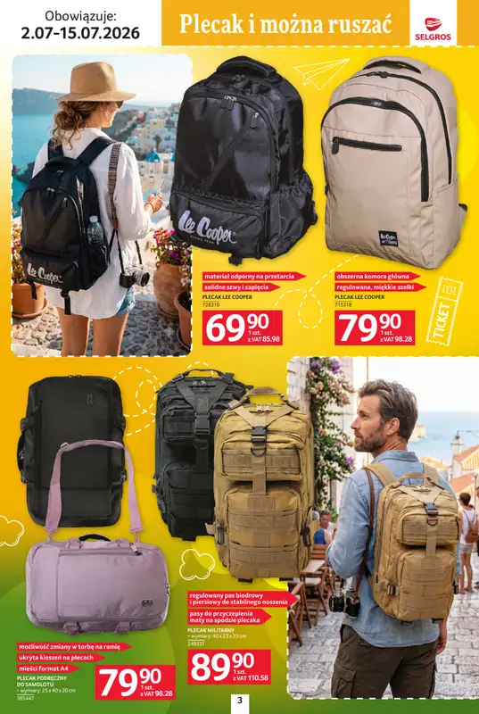 Selgros - gazetka promocyjna Katalog Urlop od czwartku 02.07 do środy 15.07 - strona 3