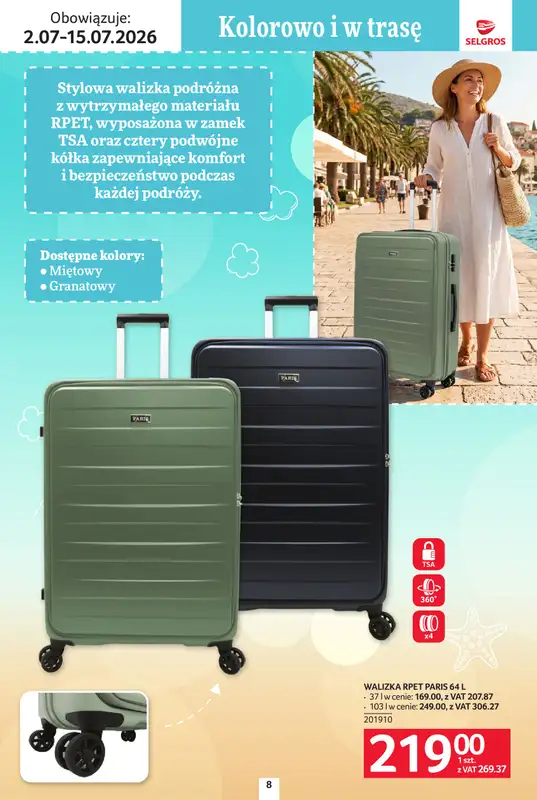 Selgros - gazetka promocyjna Katalog Urlop od czwartku 02.07 do środy 15.07 - strona 8