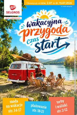 Selgros - gazetka promocyjna Katalog Urlop od czwartku 02.07 do środy 15.07