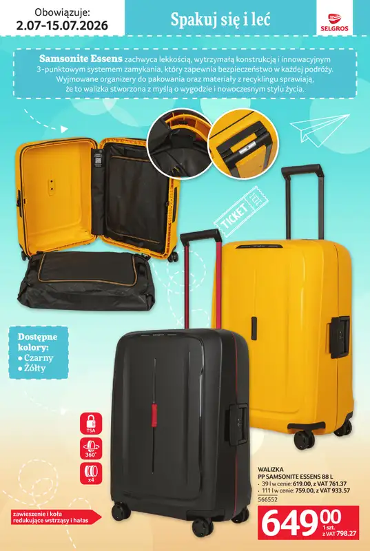 Selgros - gazetka promocyjna Katalog Urlop od czwartku 02.07 do środy 15.07 - strona 4