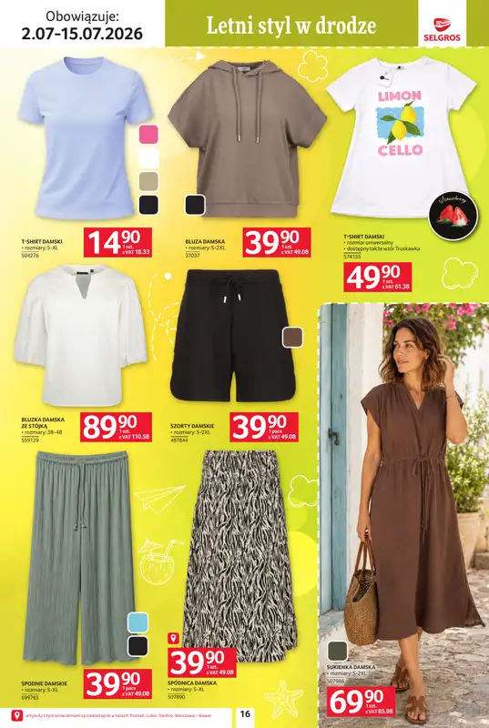 Selgros - gazetka promocyjna Katalog Urlop od czwartku 02.07 do środy 15.07 - strona 16