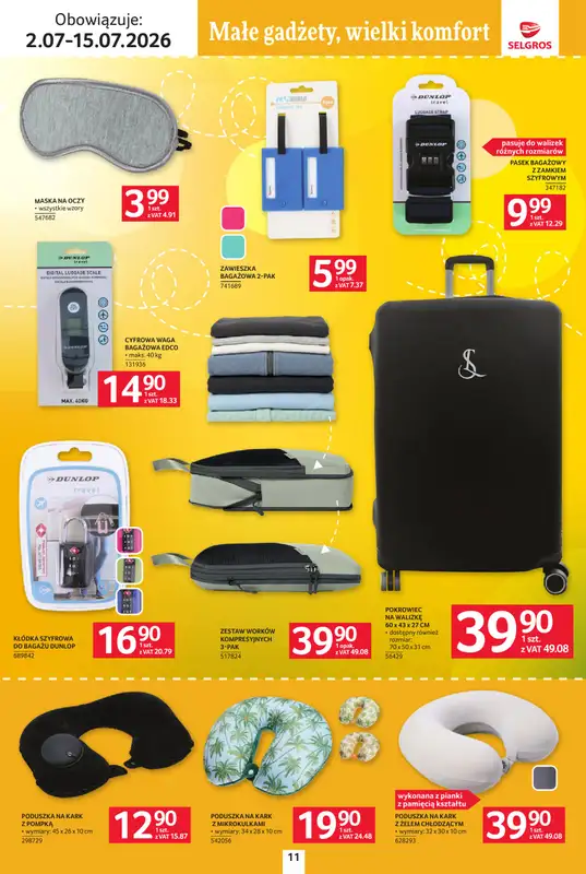 Selgros - gazetka promocyjna Katalog Urlop od czwartku 02.07 do środy 15.07 - strona 11