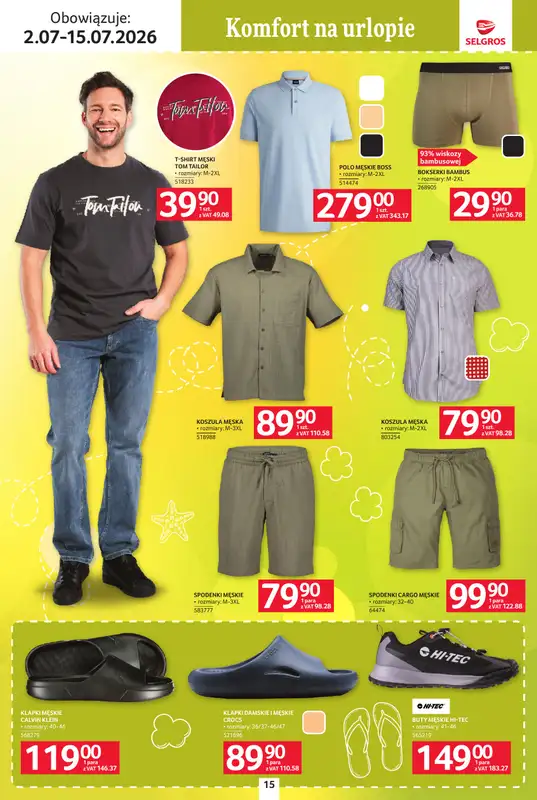 Selgros - gazetka promocyjna Katalog Urlop od czwartku 02.07 do środy 15.07 - strona 15
