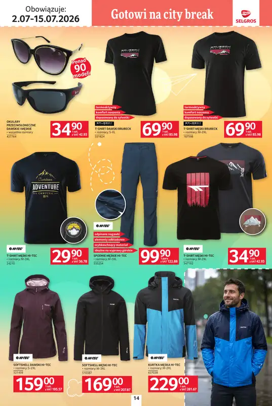 Selgros - gazetka promocyjna Katalog Urlop od czwartku 02.07 do środy 15.07 - strona 14