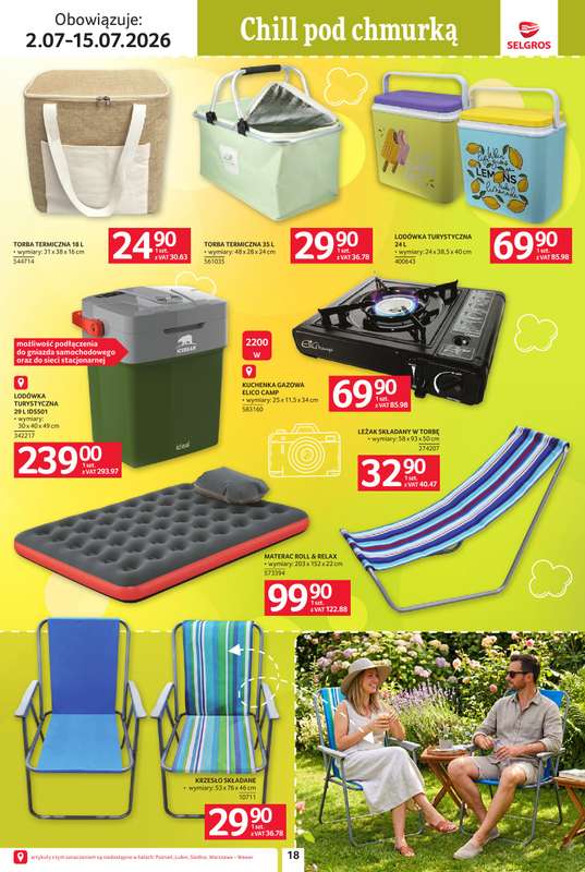 Selgros - gazetka promocyjna Katalog Urlop od czwartku 02.07 do środy 15.07 - strona 18