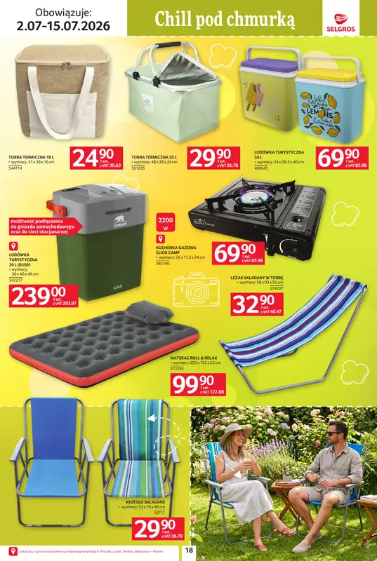 Selgros - gazetka promocyjna Katalog Urlop od czwartku 02.07 do środy 15.07 - strona 18