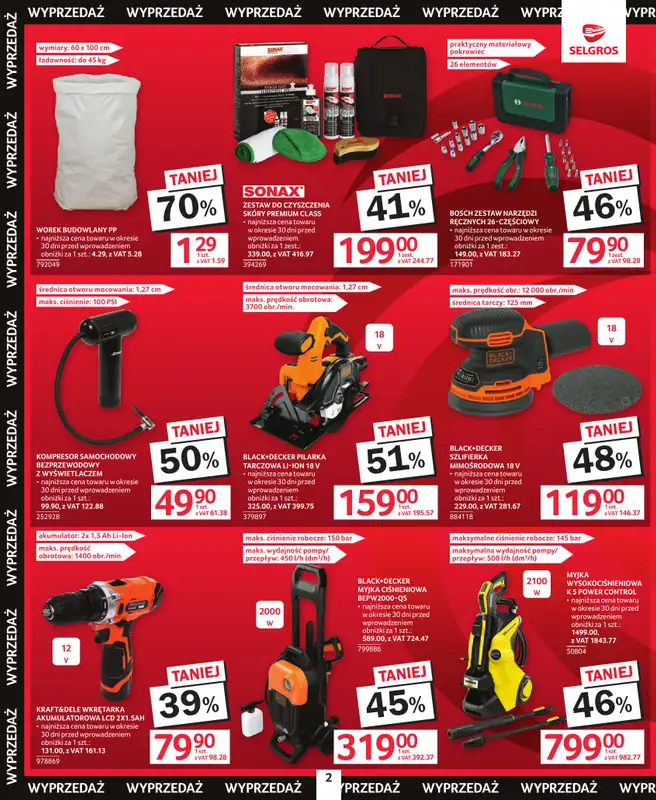 Selgros - gazetka promocyjna Katalog Wyprzedaż od czwartku 02.07 do środy 15.07 - strona 2