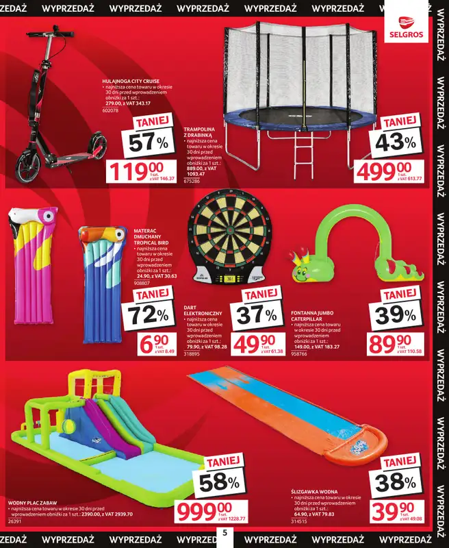 Selgros - gazetka promocyjna Katalog Wyprzedaż od czwartku 02.07 do środy 15.07 - strona 5