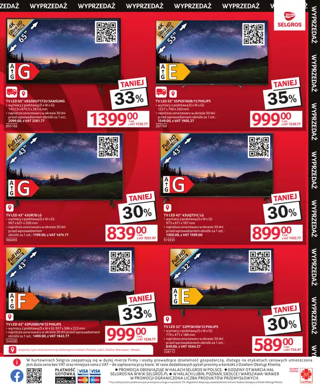 Selgros - gazetka promocyjna Katalog Wyprzedaż od czwartku 02.07 do środy 15.07 - strona 11