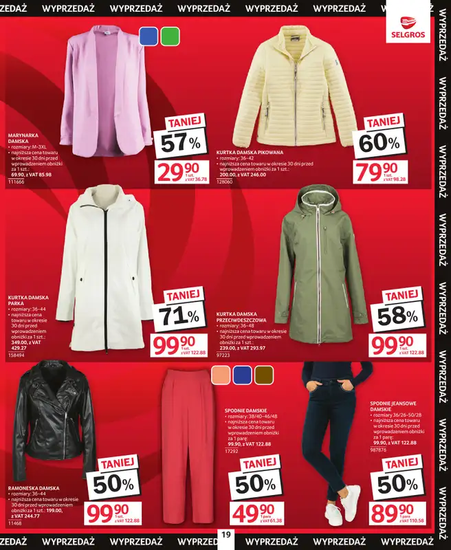 Selgros - gazetka promocyjna Katalog Wyprzedaż od czwartku 02.07 do środy 15.07 - strona 19