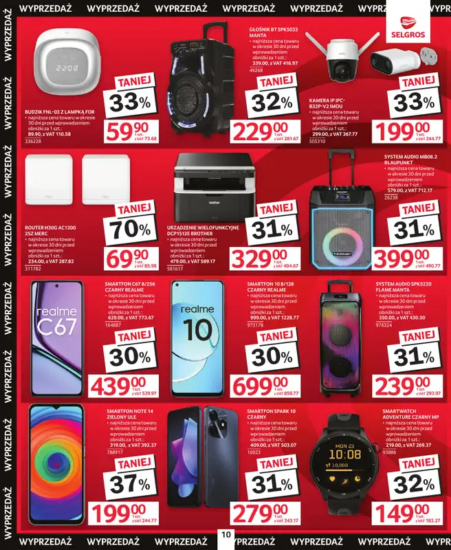 Selgros - gazetka promocyjna Katalog Wyprzedaż od czwartku 02.07 do środy 15.07 - strona 10