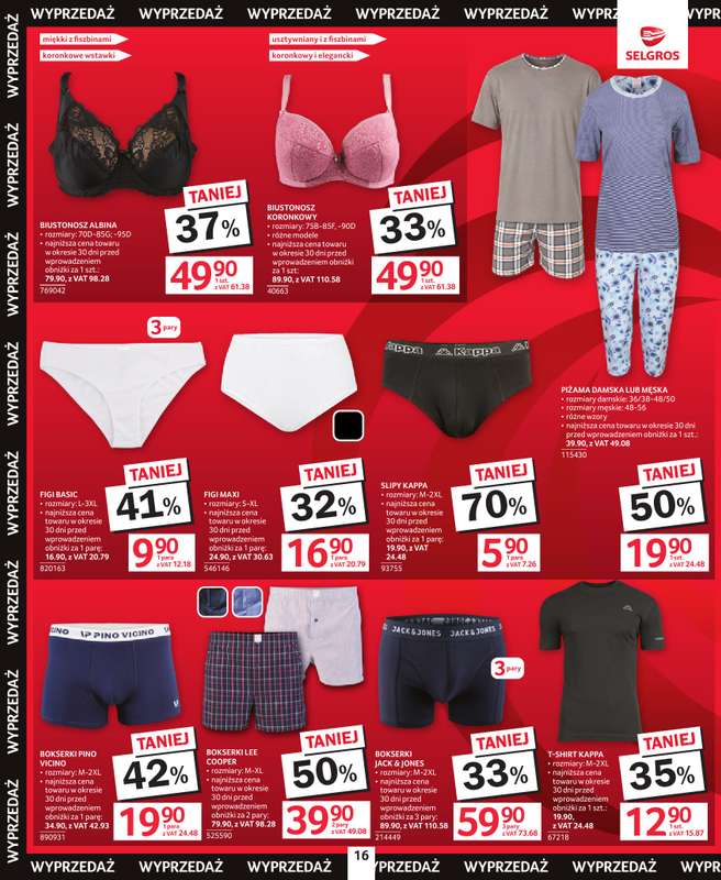 Selgros - gazetka promocyjna Katalog Wyprzedaż od czwartku 02.07 do środy 15.07 - strona 16