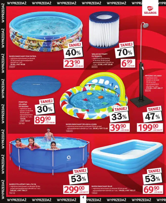 Selgros - gazetka promocyjna Katalog Wyprzedaż od czwartku 02.07 do środy 15.07 - strona 4