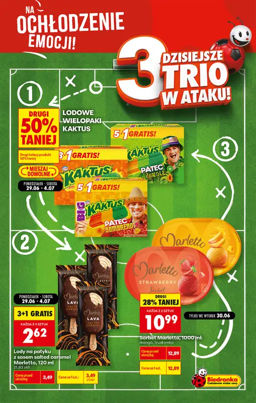 Biedronka - gazetka promocyjna Wtorkowe kibicowanie   - strona 3