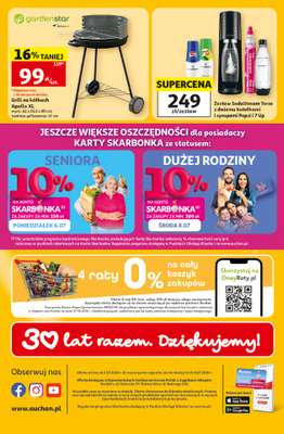 Auchan - gazetka promocyjna Gazetka 30 Lat Hipermarket Auchan od czwartku 02.07 do środy 08.07 - strona 41