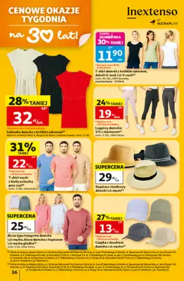 Auchan - gazetka promocyjna Gazetka 30 Lat Hipermarket Auchan od czwartku 02.07 do środy 08.07 - strona 36