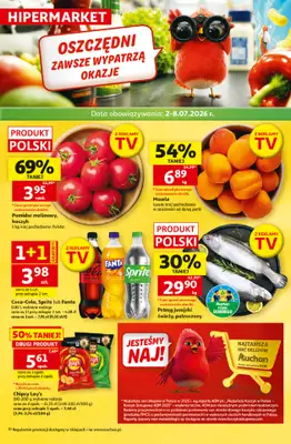 Auchan - gazetka promocyjna Gazetka 30 Lat Hipermarket Auchan od czwartku 02.07 do środy 08.07