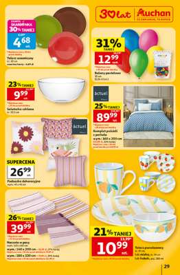 Auchan - gazetka promocyjna Gazetka 30 Lat Hipermarket Auchan od czwartku 02.07 do środy 08.07 - strona 29
