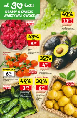 Auchan - gazetka promocyjna Gazetka 30 Lat Hipermarket Auchan od czwartku 02.07 do środy 08.07 - strona 4