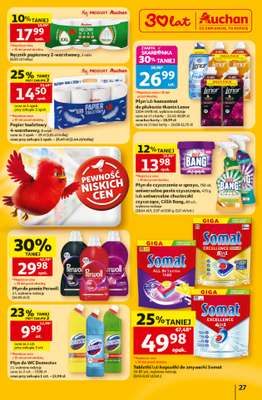 Auchan - gazetka promocyjna Gazetka 30 Lat Hipermarket Auchan od czwartku 02.07 do środy 08.07 - strona 27