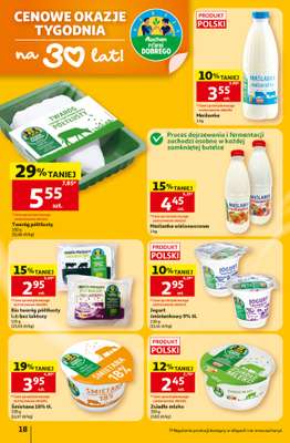 Auchan - gazetka promocyjna Gazetka 30 Lat Hipermarket Auchan od czwartku 02.07 do środy 08.07 - strona 18