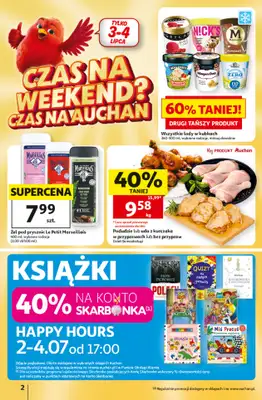 Auchan - gazetka promocyjna Gazetka 30 Lat Hipermarket Auchan od czwartku 02.07 do środy 08.07 - strona 2
