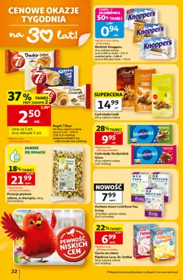 Auchan - gazetka promocyjna Gazetka 30 Lat Hipermarket Auchan od czwartku 02.07 do środy 08.07 - strona 22