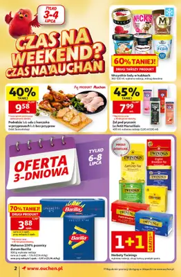 Auchan - gazetka promocyjna Gazetka 30 Lat Supermarket Auchan od czwartku 02.07 do środy 08.07 - strona 2
