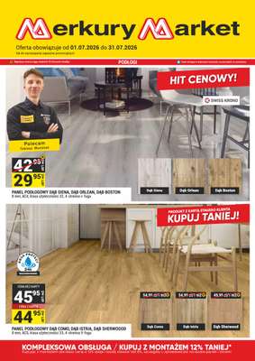 Merkury Market - gazetka promocyjna Gazetka od środy 01.07 do piątku 31.07