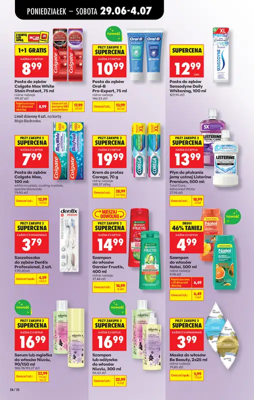 Biedronka - gazetka promocyjna Od poniedziałku od poniedziałku 29.06 do soboty 04.07 - strona 72