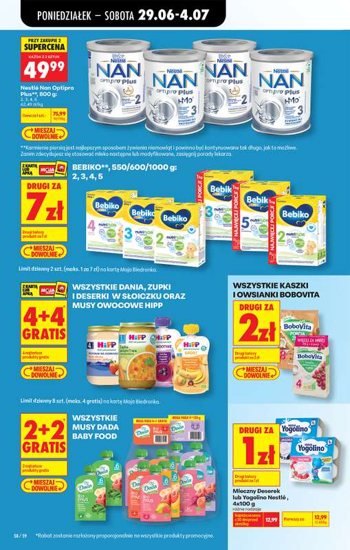Biedronka - gazetka promocyjna Od poniedziałku od poniedziałku 29.06 do soboty 04.07 - strona 76
