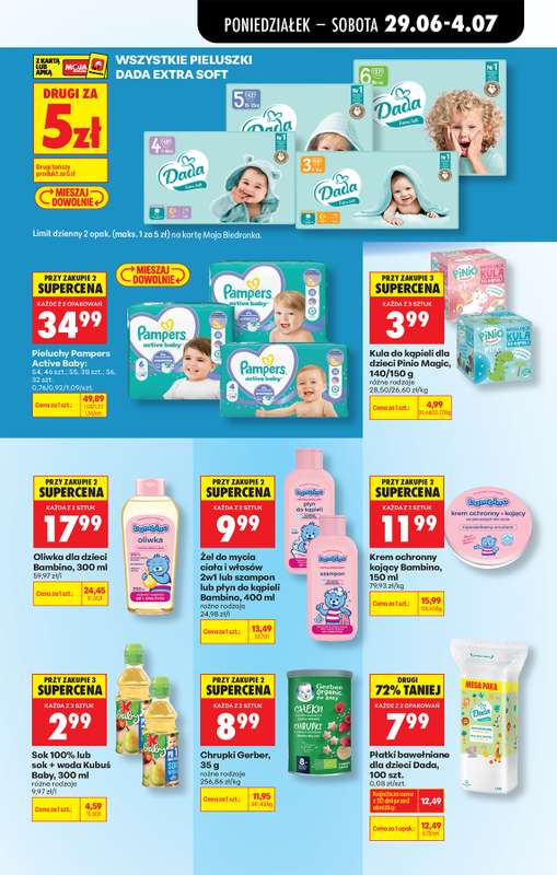 Biedronka - gazetka promocyjna Od poniedziałku od poniedziałku 29.06 do soboty 04.07 - strona 77