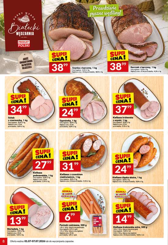 Twój Market - gazetka promocyjna Gazetka od środy 01.07 do wtorku 07.07 - strona 8