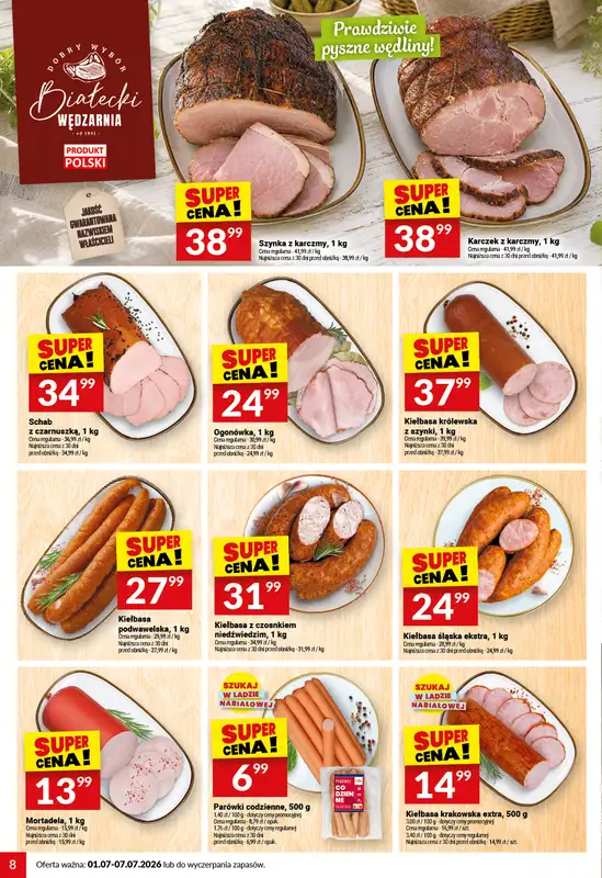 Twój Market - gazetka promocyjna Gazetka od środy 01.07 do wtorku 07.07 - strona 8