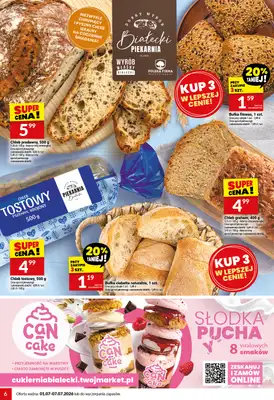 Twój Market - gazetka promocyjna Gazetka od środy 01.07 do wtorku 07.07 - strona 6