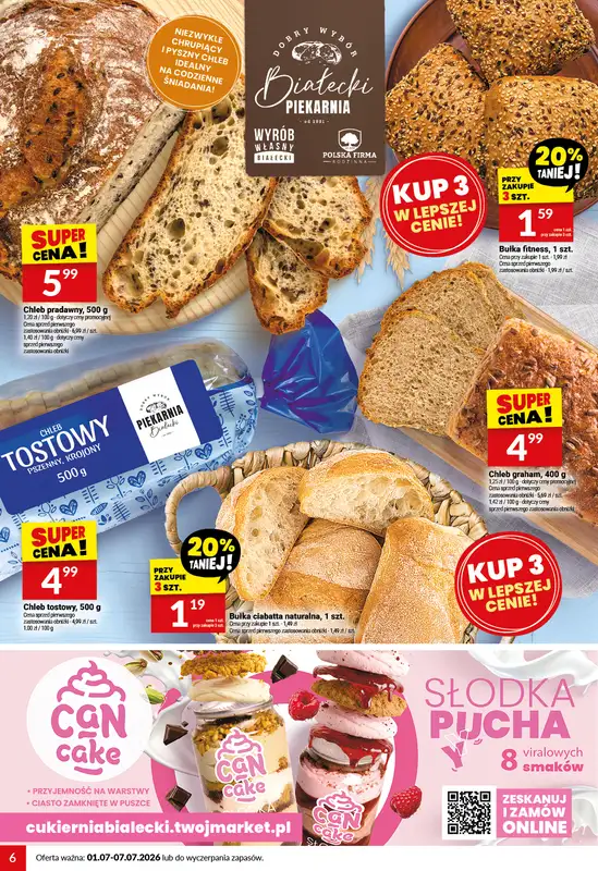 Twój Market - gazetka promocyjna Gazetka od środy 01.07 do wtorku 07.07 - strona 6