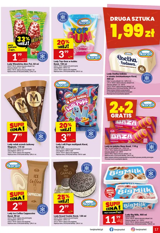 Twój Market - gazetka promocyjna Gazetka od środy 01.07 do wtorku 07.07 - strona 17