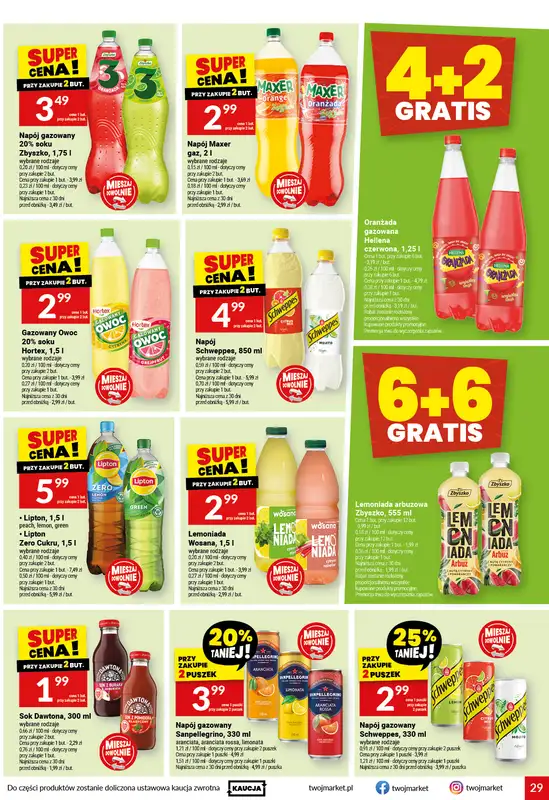 Twój Market - gazetka promocyjna Gazetka od środy 01.07 do wtorku 07.07 - strona 29