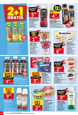 Twój Market - gazetka promocyjna Gazetka od środy 01.07 do wtorku 07.07 - strona 20
