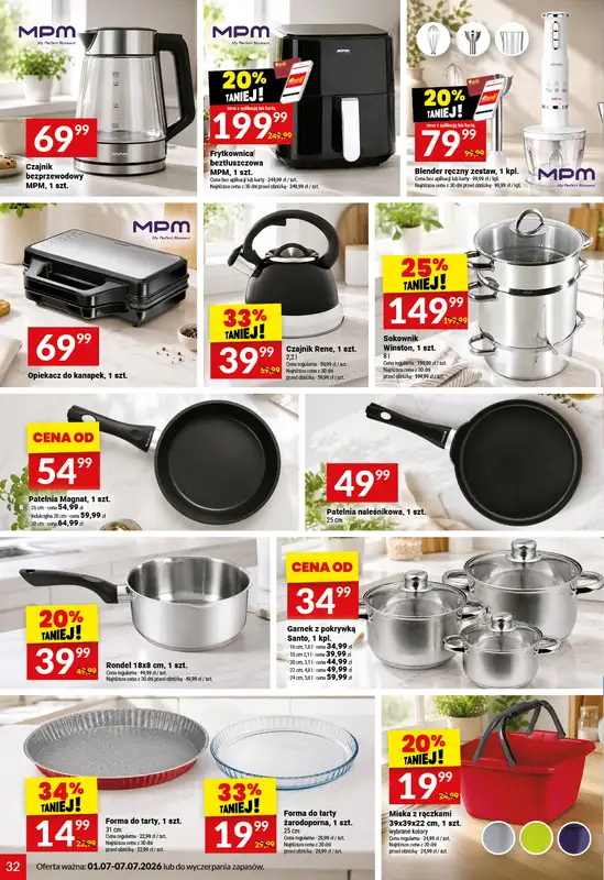 Twój Market - gazetka promocyjna Gazetka od środy 01.07 do wtorku 07.07 - strona 32