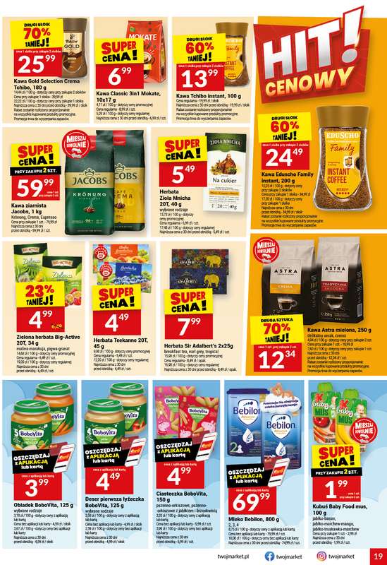 Twój Market - gazetka promocyjna Gazetka od środy 01.07 do wtorku 07.07 - strona 19