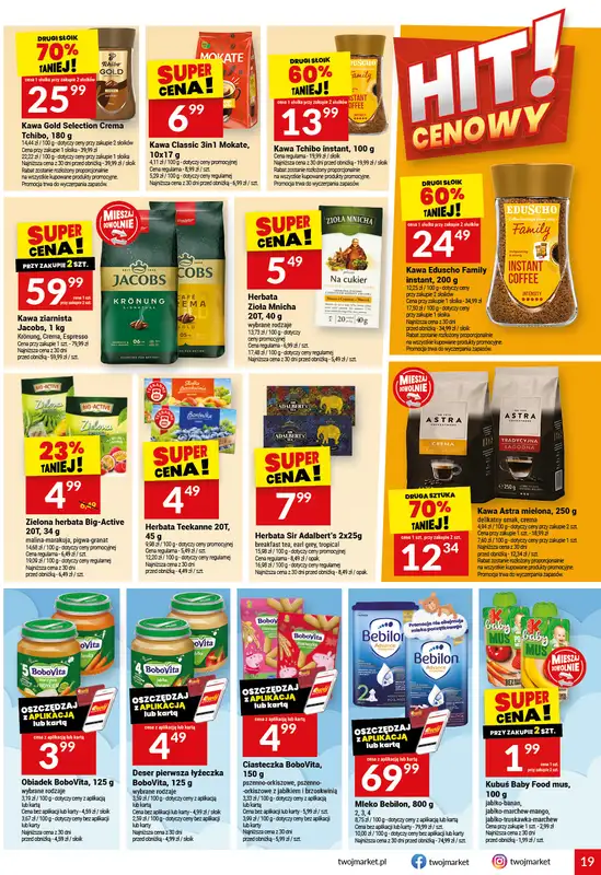 Twój Market - gazetka promocyjna Gazetka od środy 01.07 do wtorku 07.07 - strona 19